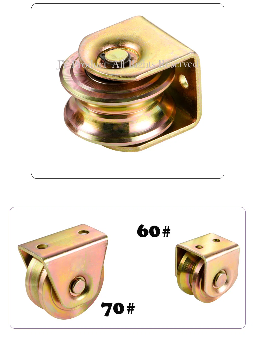 Heavy Duty Double Bearings Sliding Gate Wheel Roller Door Pulley