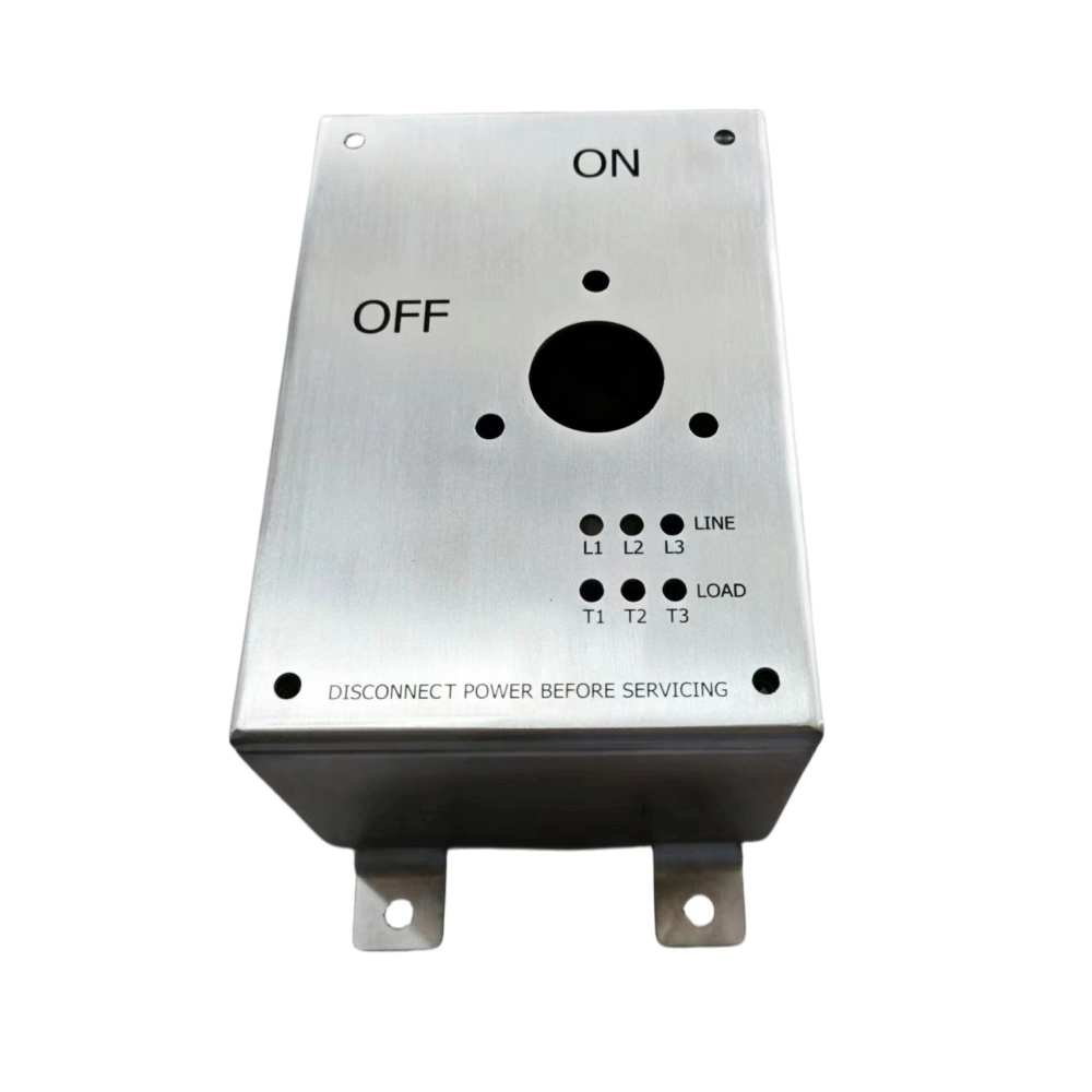 Wall Mounted Stainless Steel Power Distribution Box Safety Switches Enclosure